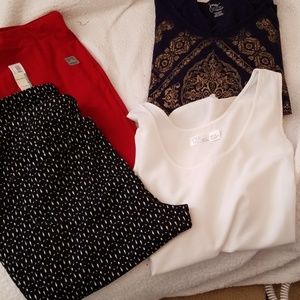 3X Bundle of 2 tops & 2 bottoms